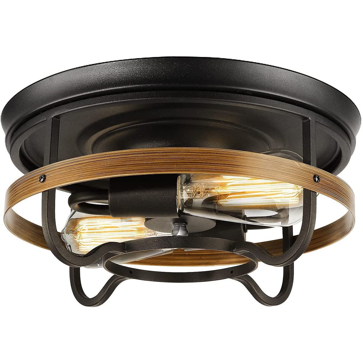 Farmhouse Flush Mount Ceiling Light Fixture