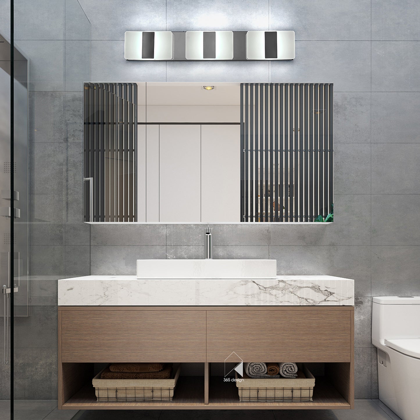 LED Bathroom Vanity Light Fixture-6660-3T