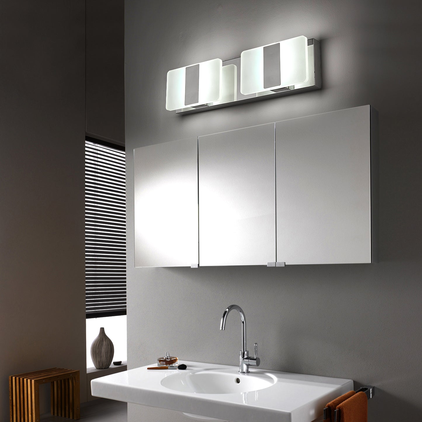LED Bathroom Vanity Light Fixture-6660-2T