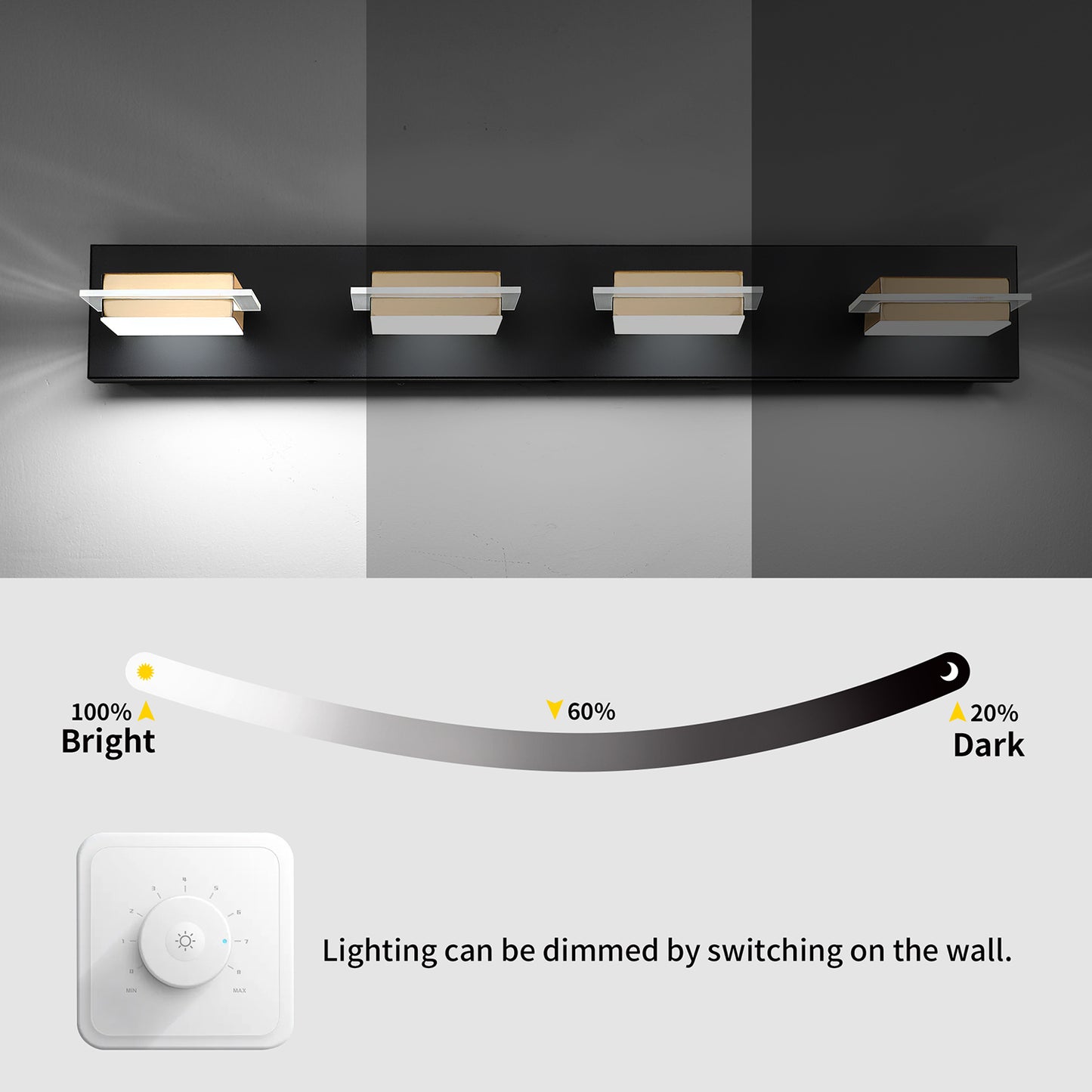 AMARTIZ™Bathroom Vanity Light Fixture-9550-4T