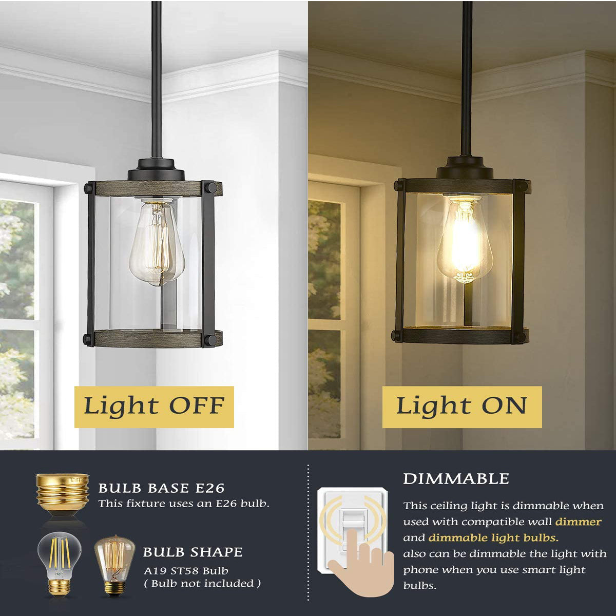 Mini Glass Pendant Lights