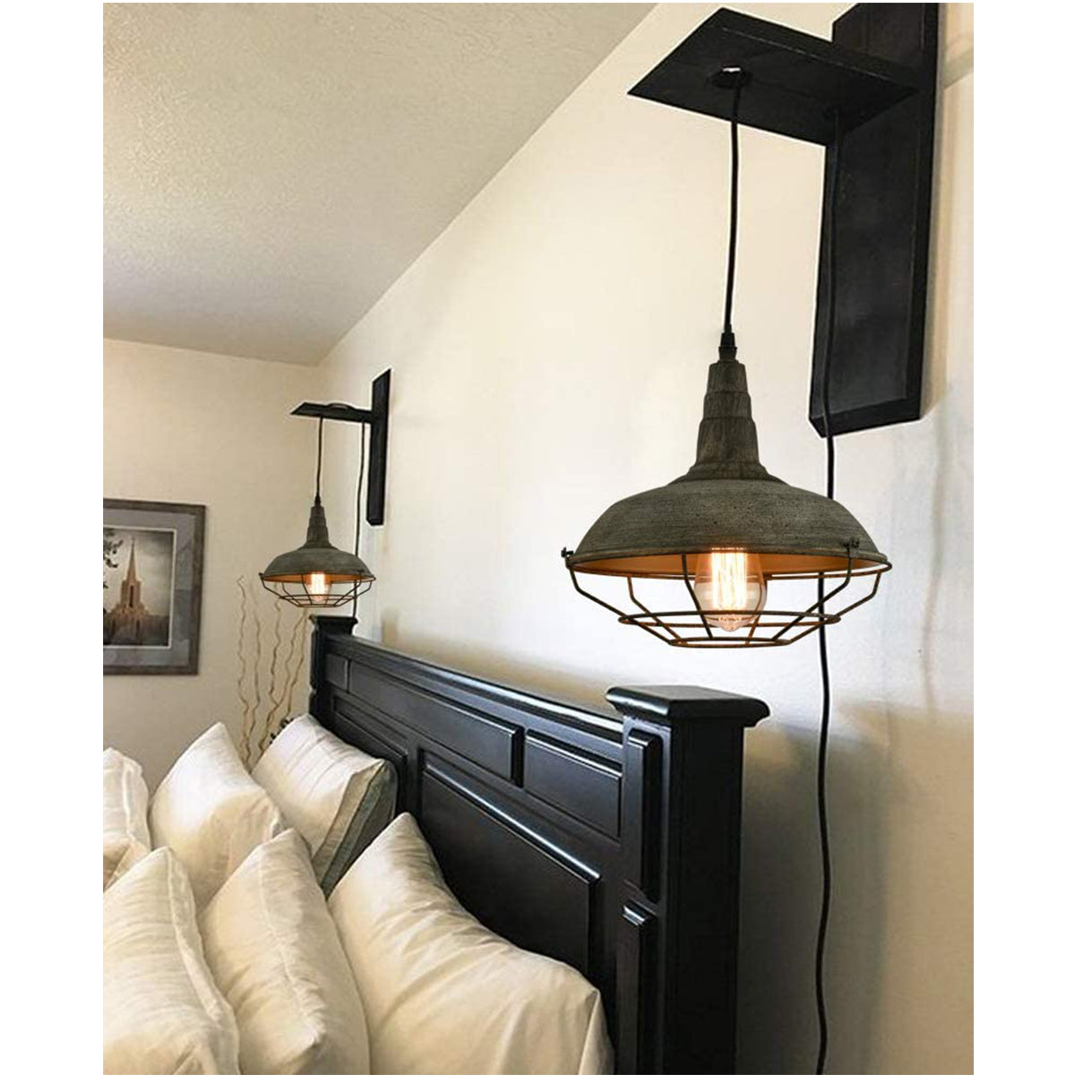 Farmhouse Plug in Pendant Light