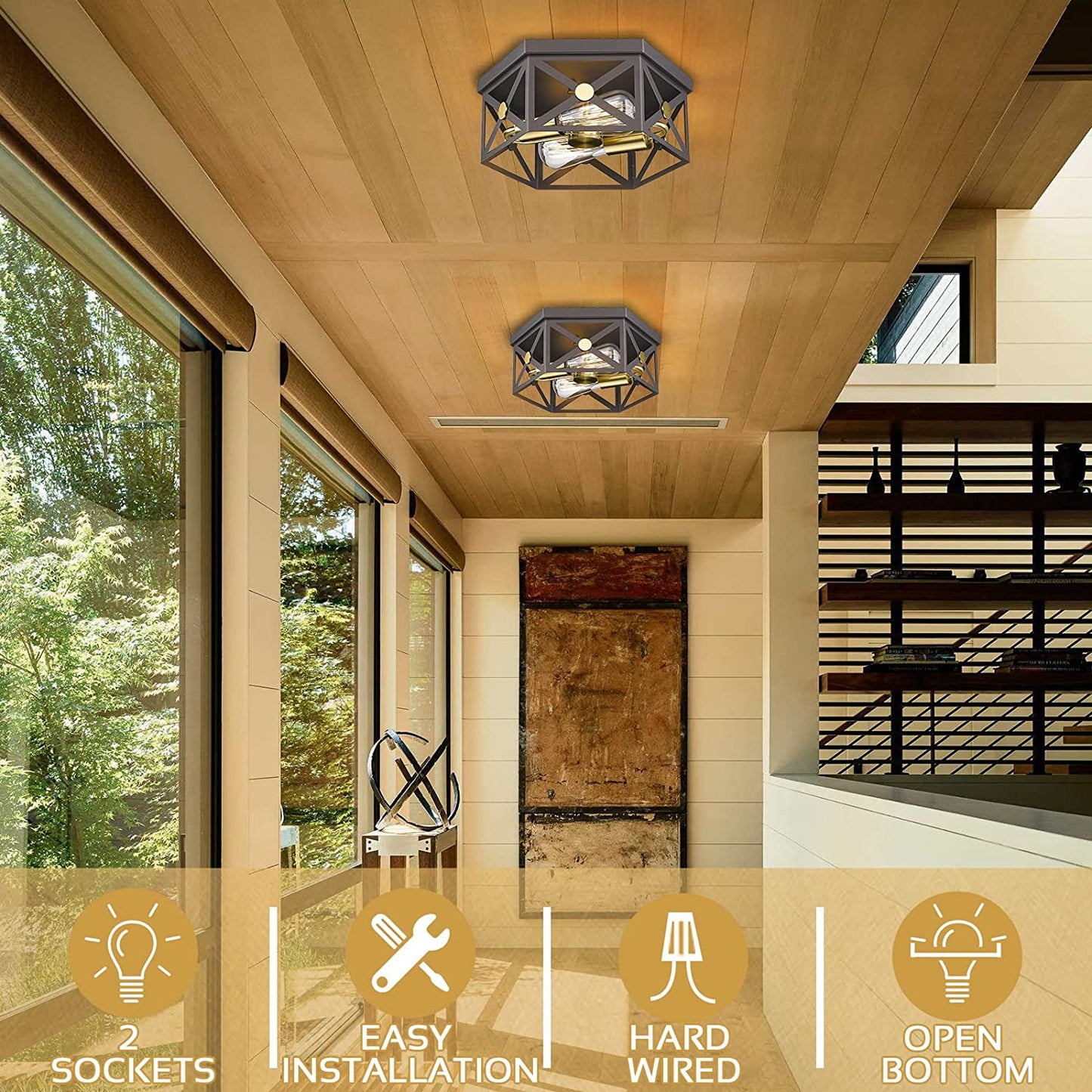 12 Inch Ceiling Light Fixture