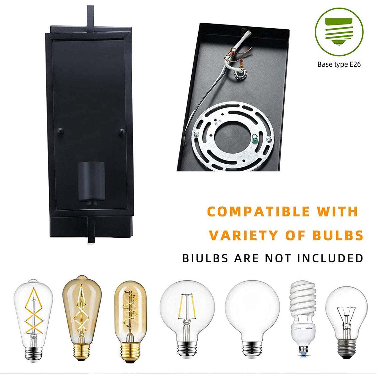 Vintage Wall Light (2-Pack)