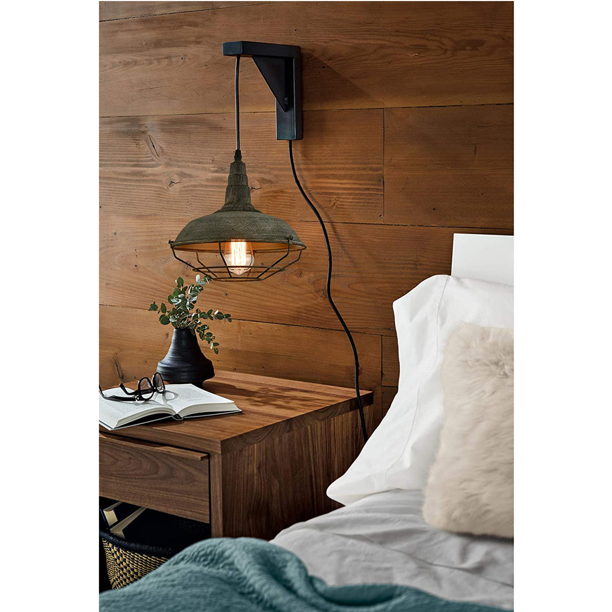 Farmhouse Plug in Pendant Light