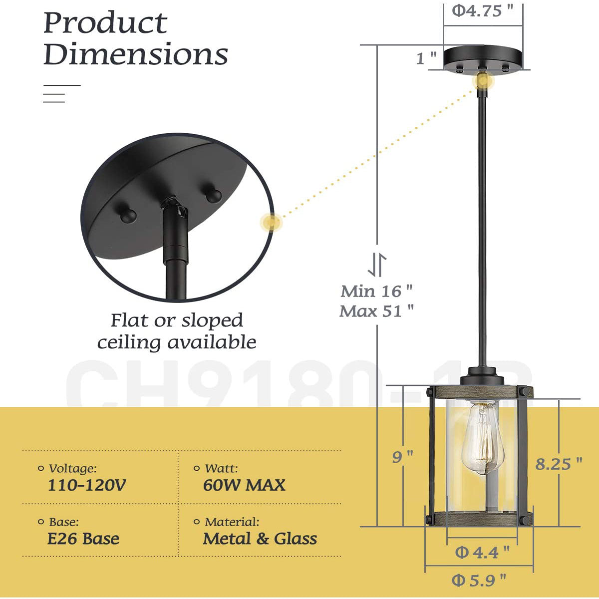 Mini Glass Pendant Lights