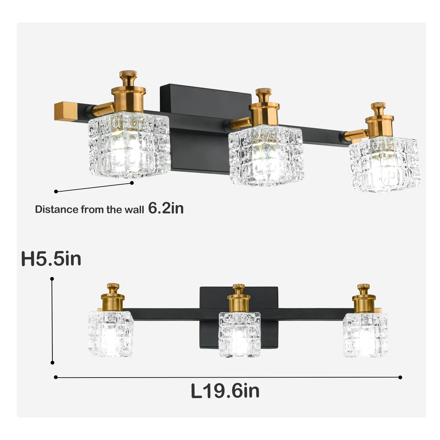 Bathroom Vanity Light-9600-3T