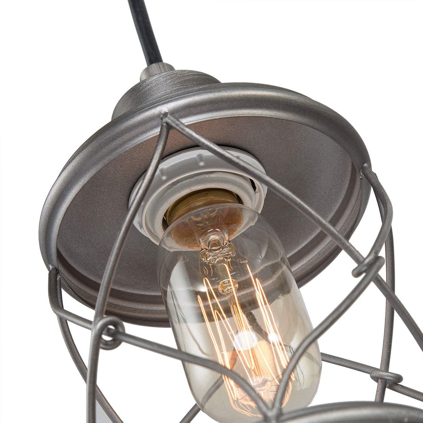 Industrial Cage Pendant ceiling Lighting,4.75 Inches