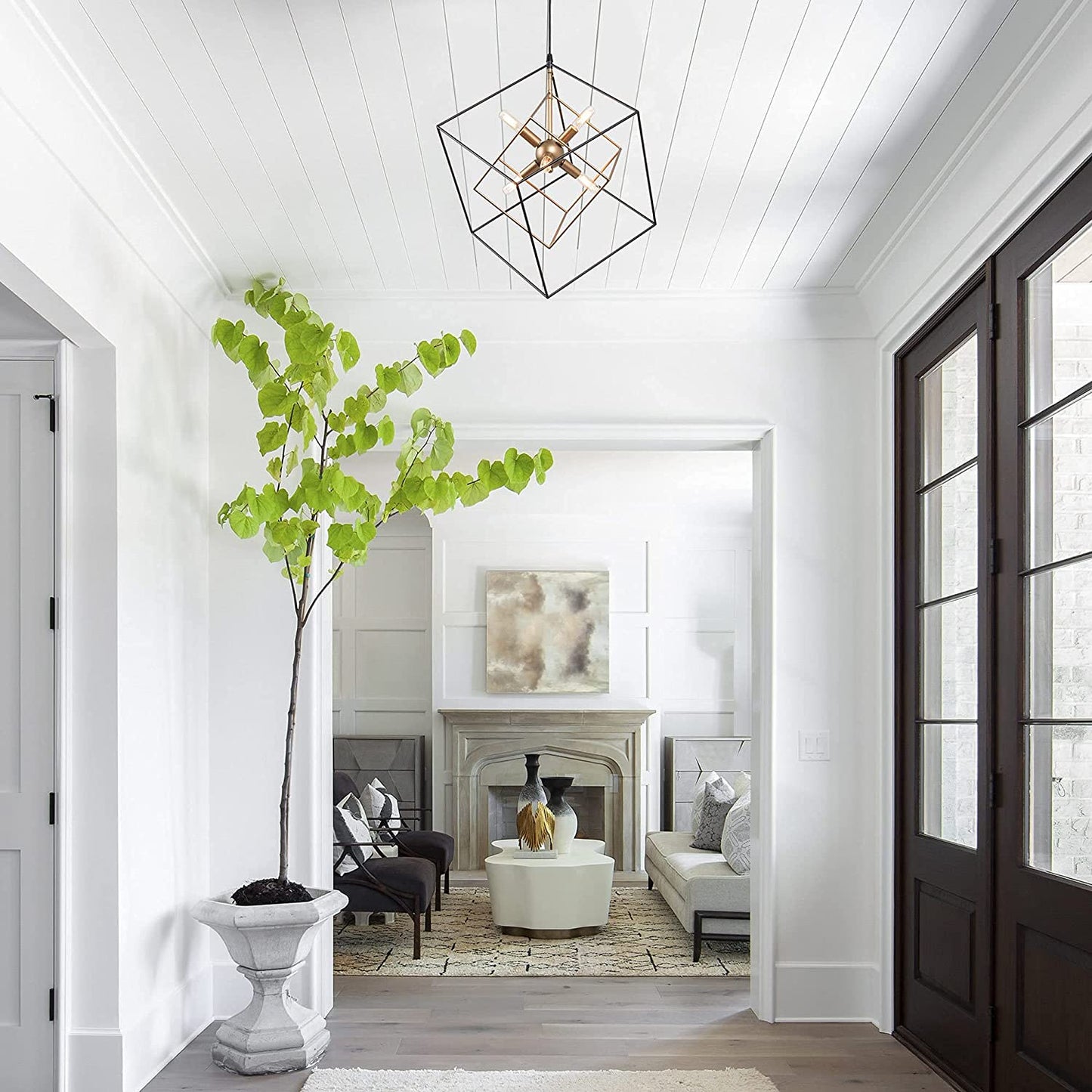 Gold Chandelier Light Fixture