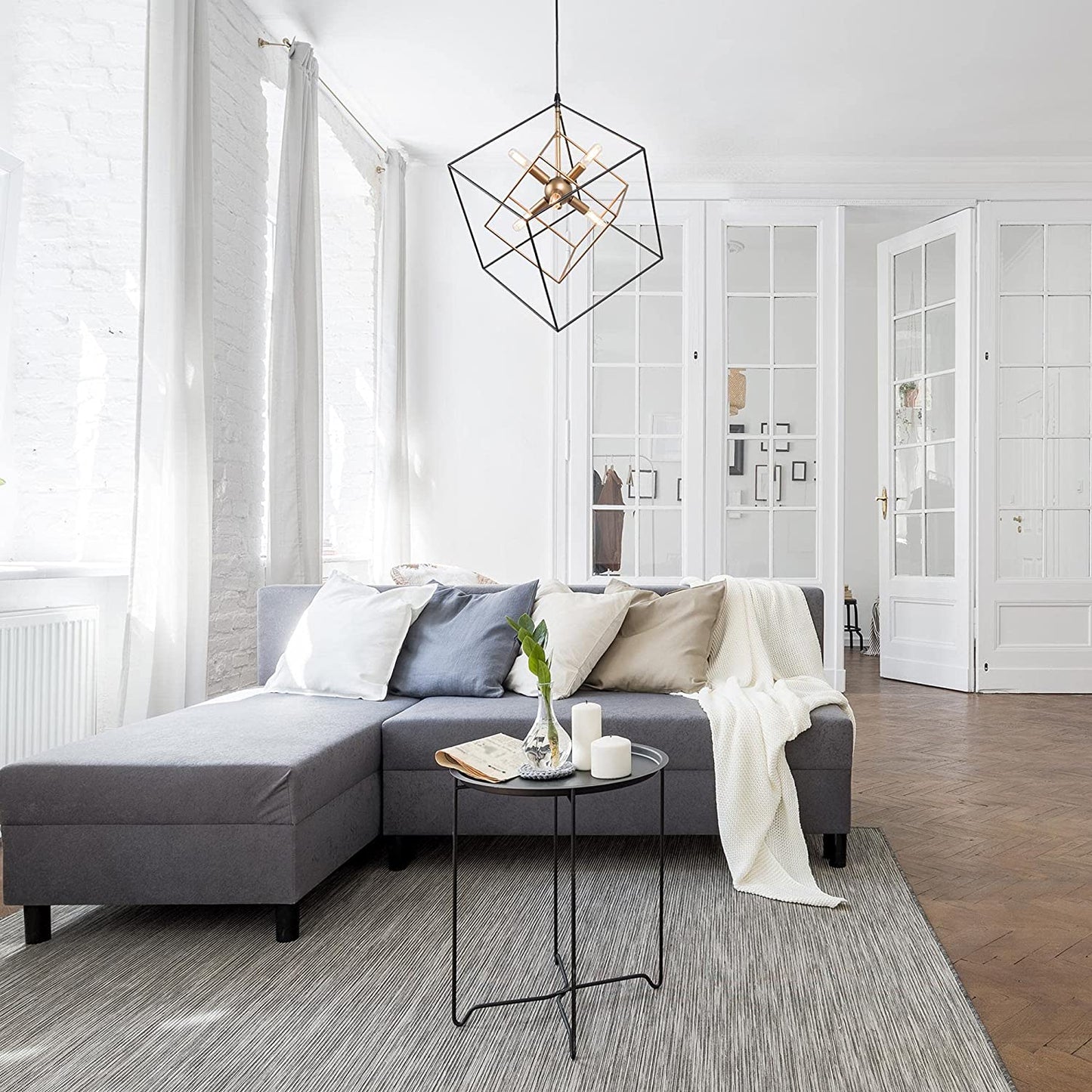 Gold Chandelier Light Fixture