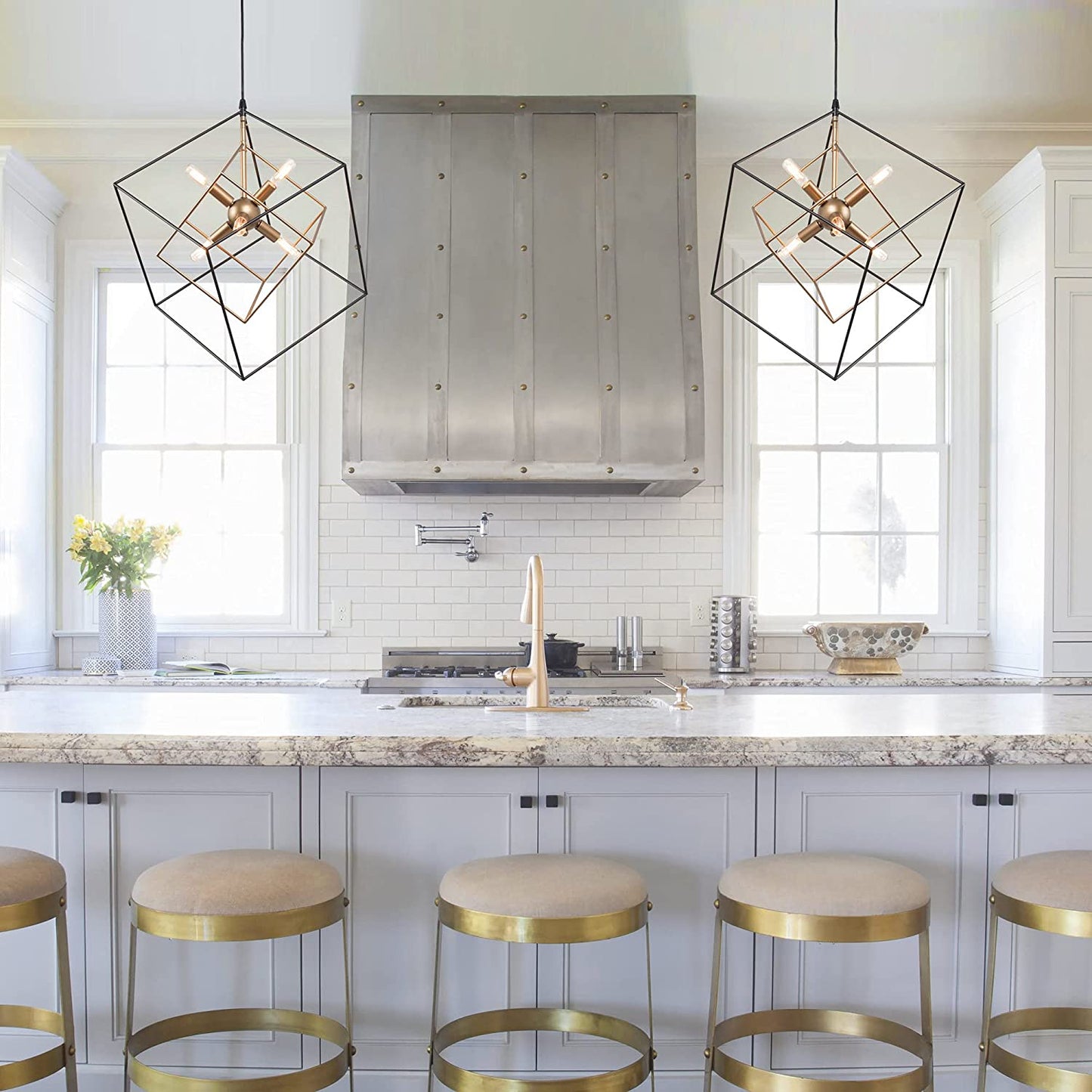 Gold Chandelier Light Fixture