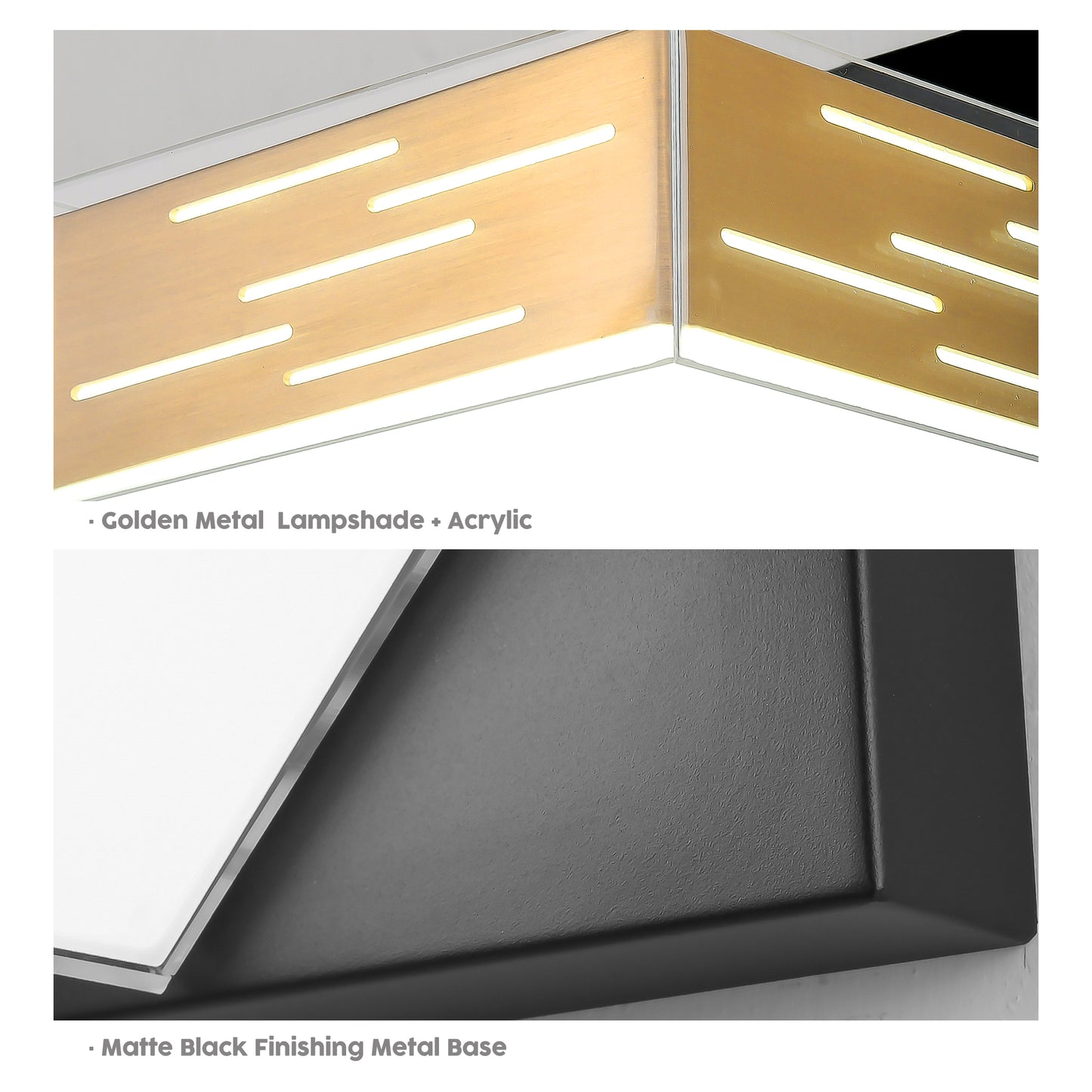WOSBO Bathroom Vanity Light Dimmable LED Gold Copper Black Wall Light Fixture for Bathroom Over Mirror 4 Lights
