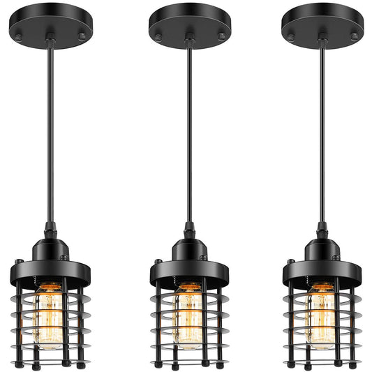 3 Packs Industrial Pendant Lighting